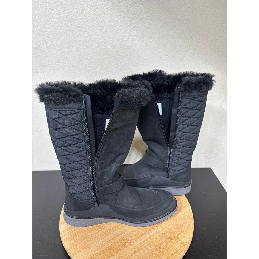 Merrell Tremblant Ezra Tall Women 8.5‎ Black Waterproof Insulated Boots J95134